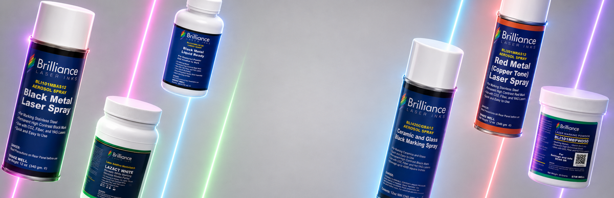 Metal Laser Marking Inks and Powders.