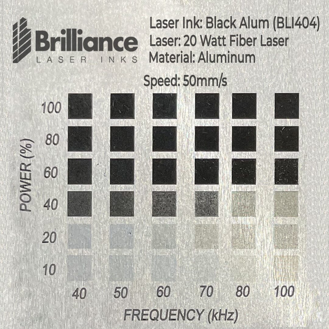 Black Aluminum Laser Marking Spray Can - 12oz Aerosol Aerosol Brilliance Laser Inks, LLC