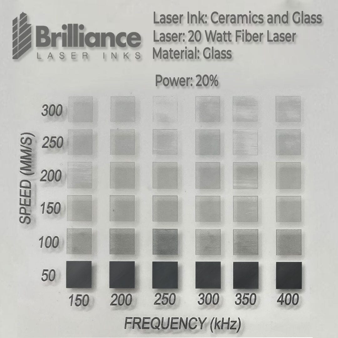 Ceramic and Glass Black Marking Spray - 12oz Aerosol Aerosol Brilliance Laser Inks