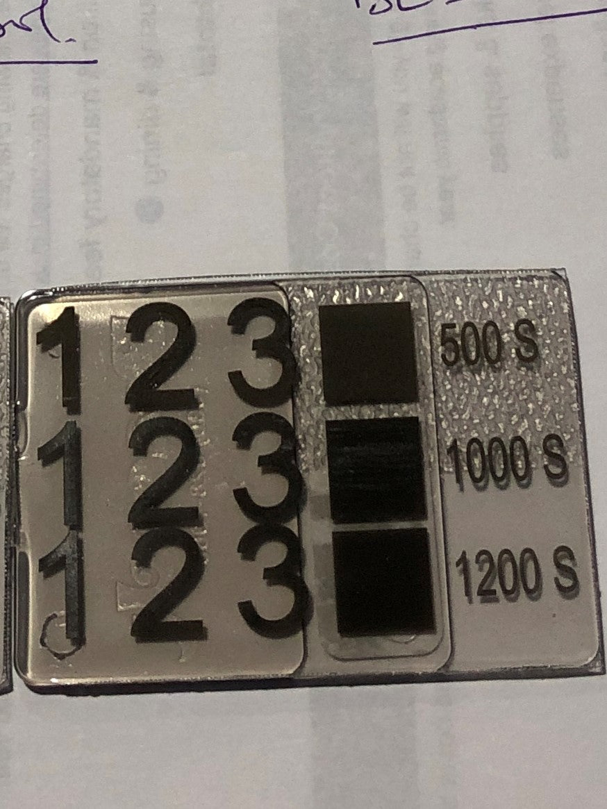 Lazact Clear - Laser Activated Additive for Transparent Polycarbonate (PC) Molded Parts, Reveals Black Permanent Marking - 1 KG - Prints Black Plastics Brilliance Laser Inks, LLC