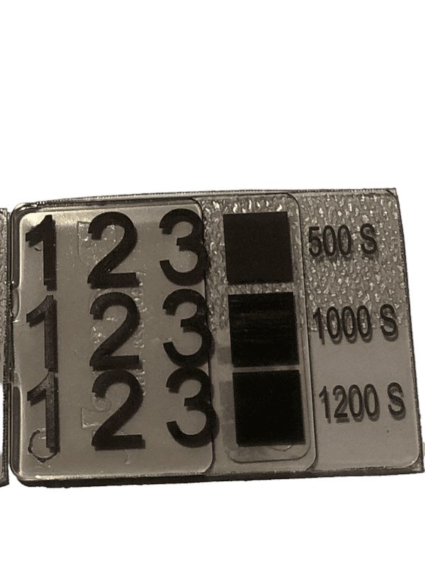 Lazact Clear - Laser Activated Additive for Transparent Polycarbonate (PC) Molded Parts, Reveals Black Permanent Marking - 1 KG - Prints Black Plastics Brilliance Laser Inks, LLC