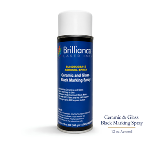 Ceramic and Glass Black Marking Spray - 12oz Aerosol