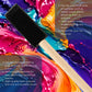 Brilliance Laser Inks 1-Inch Foam Paint Brushes, Wooden Handles, 60 Count Brilliance Laser Inks 