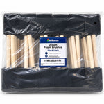 Brilliance Laser Inks 2-Inch Foam Paint Brushes, Wooden Handles, 60 Count Brilliance Laser Inks 