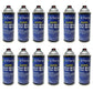 Black Metal Laser Spray Can - 12oz Aerosol Aerosol Brilliance Laser Inks, LLC Pack of 12 